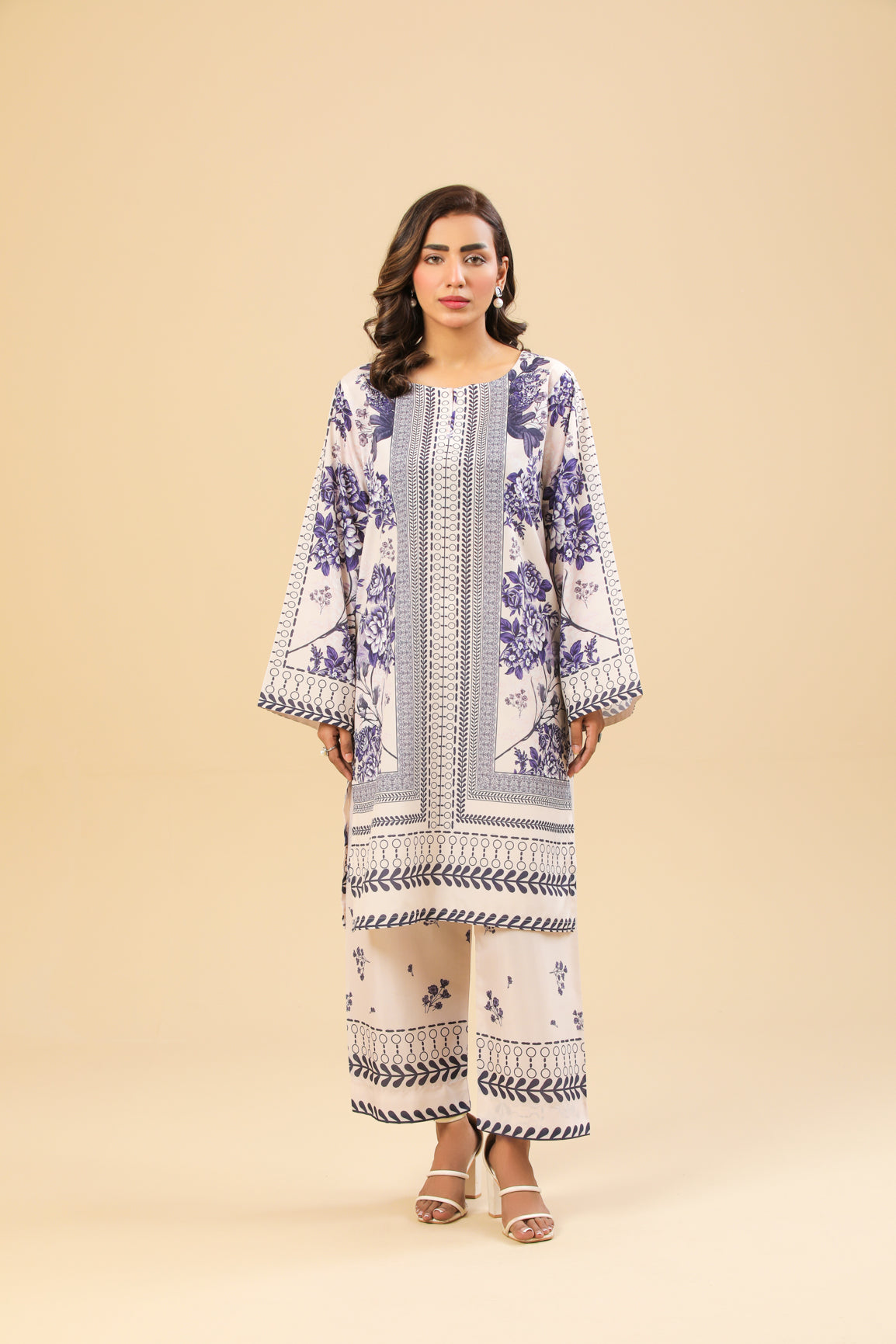 Indigo Stripe - Printed Set