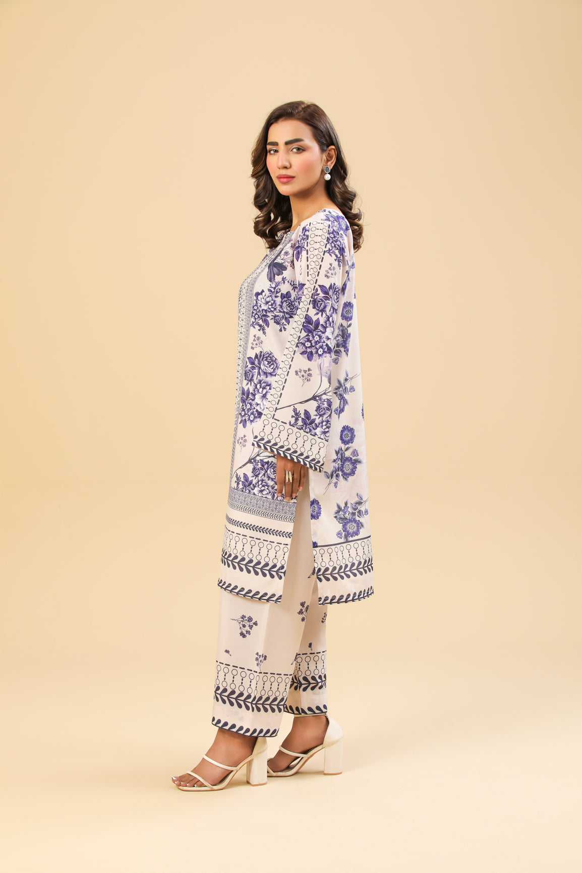 Indigo Stripe - Printed Set