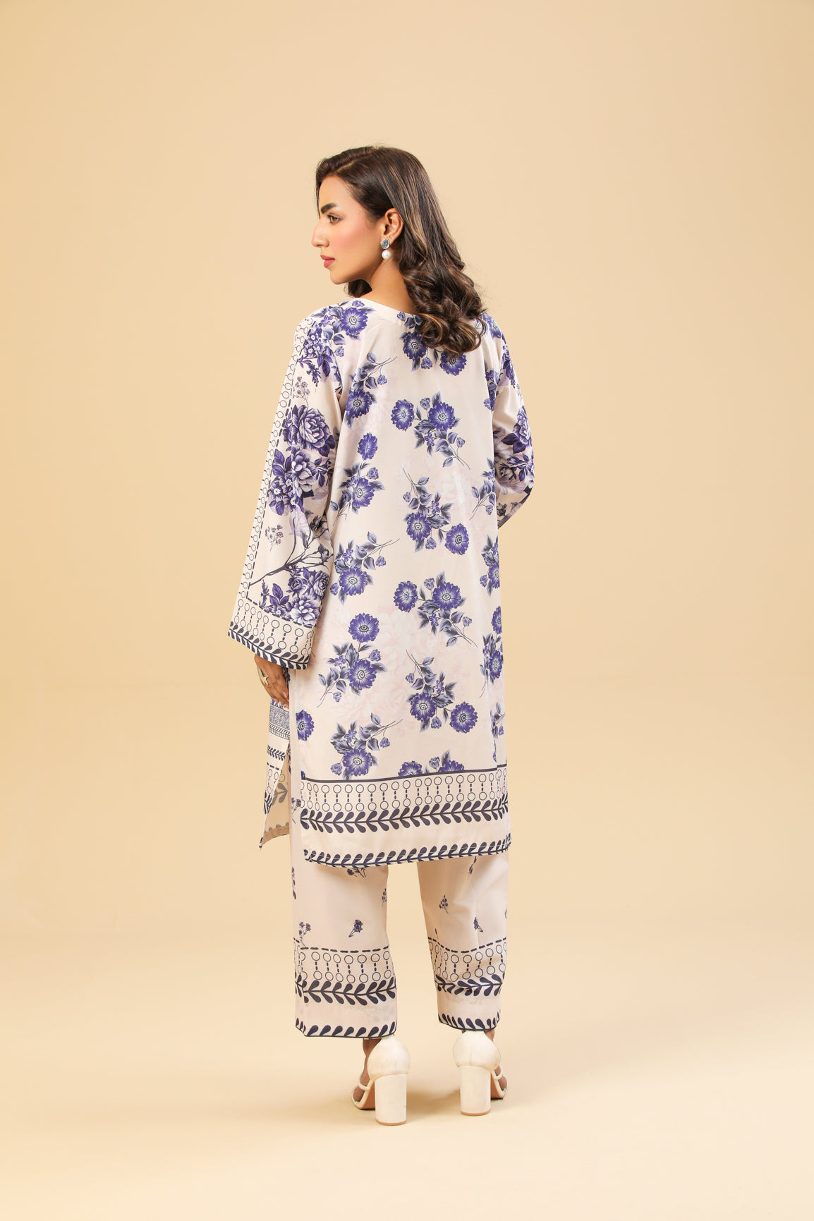 Indigo Stripe - Printed Set