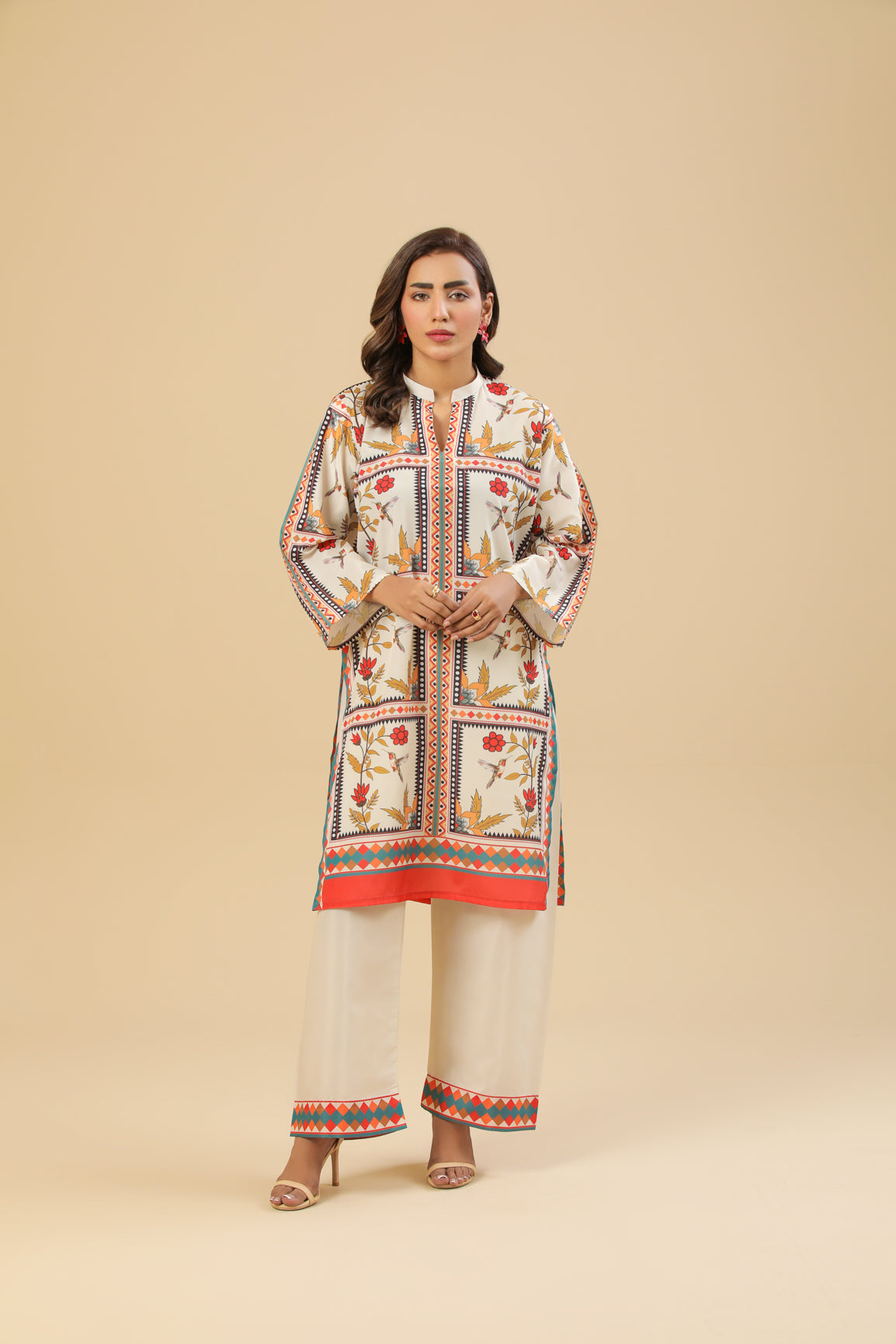 Ivory Blooms - Printed Set