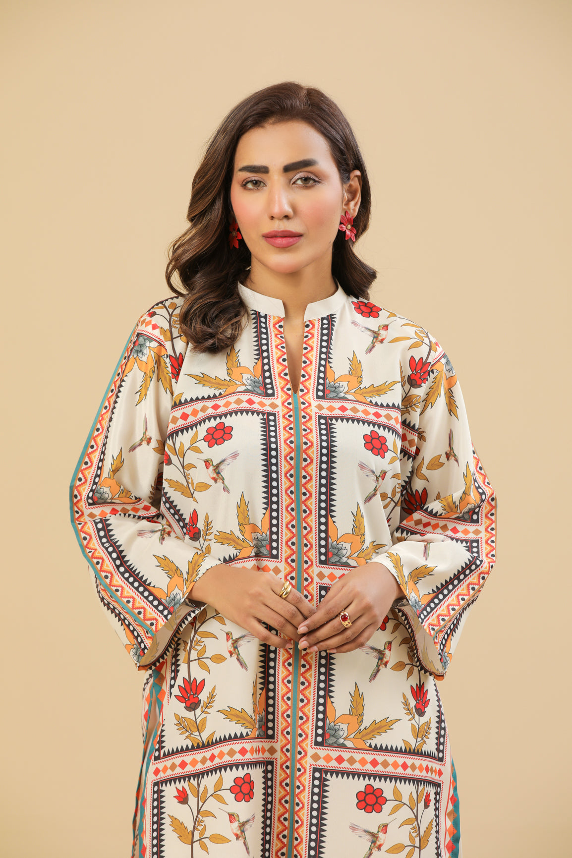 Ivory Blooms - Printed Set