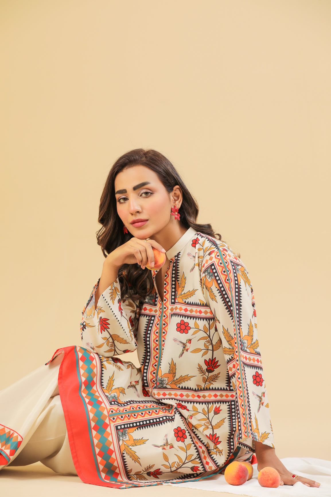 Ivory Blooms - Printed Set