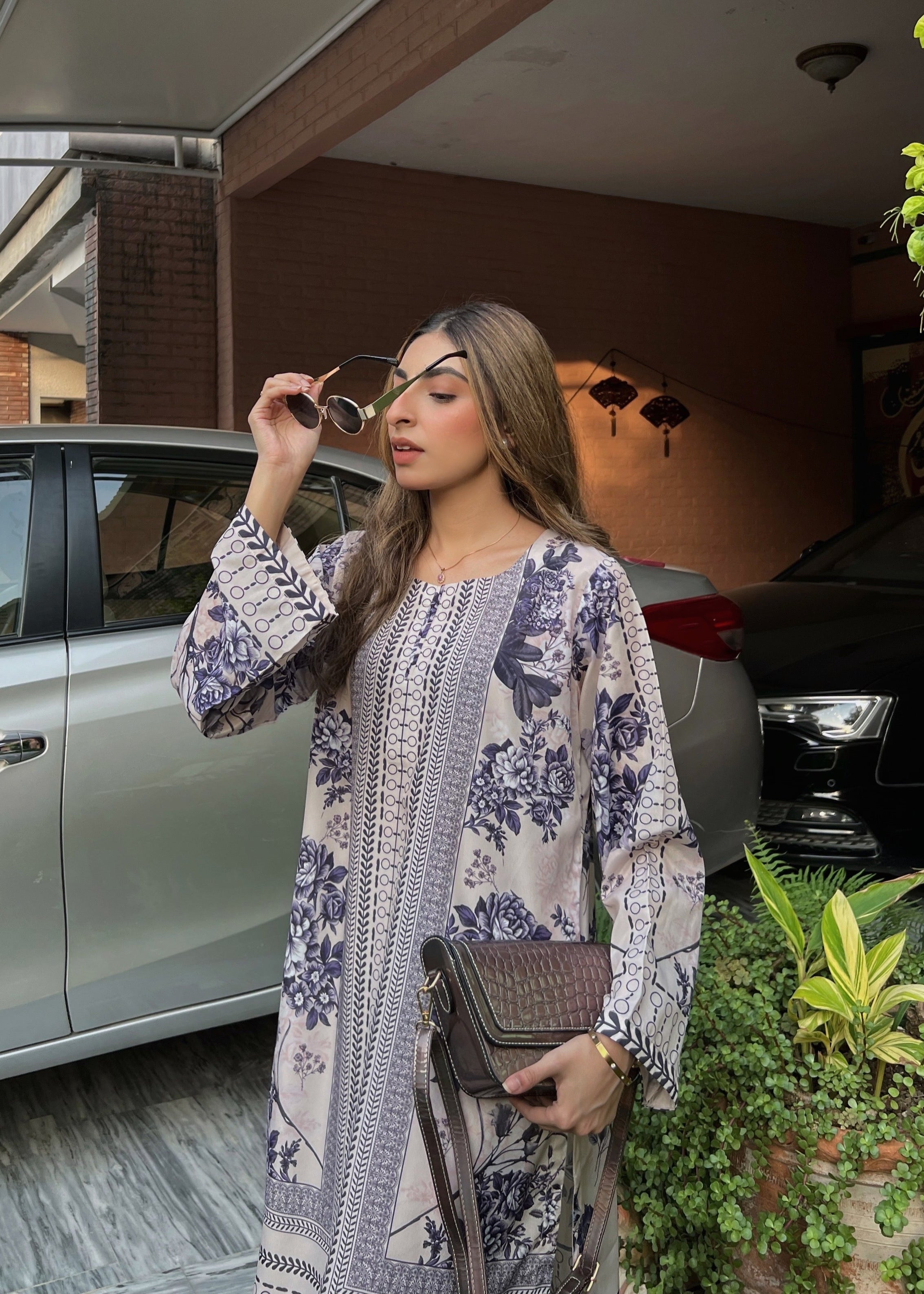 Indigo Stripe - Printed Set