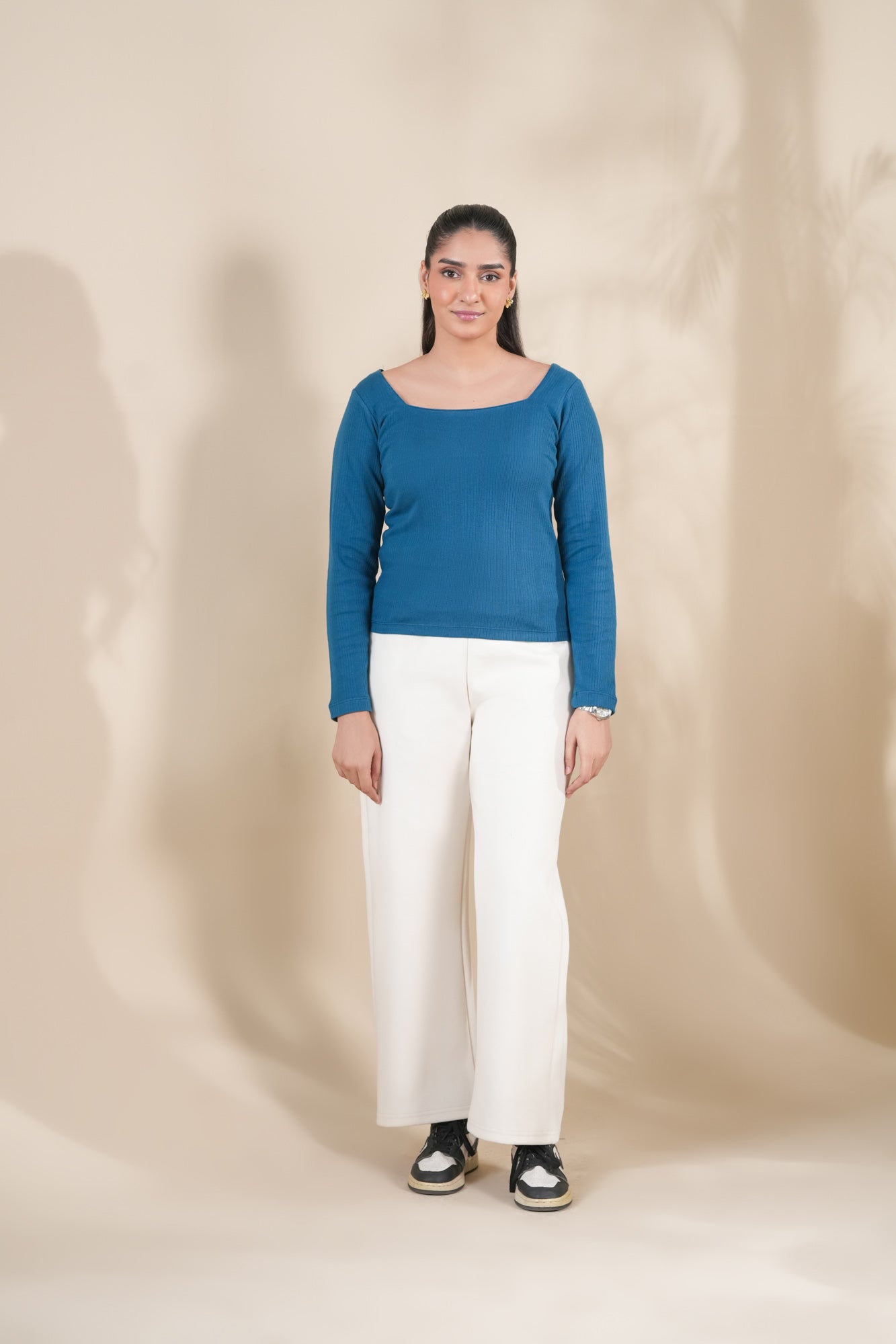 Off White Interlock Pants