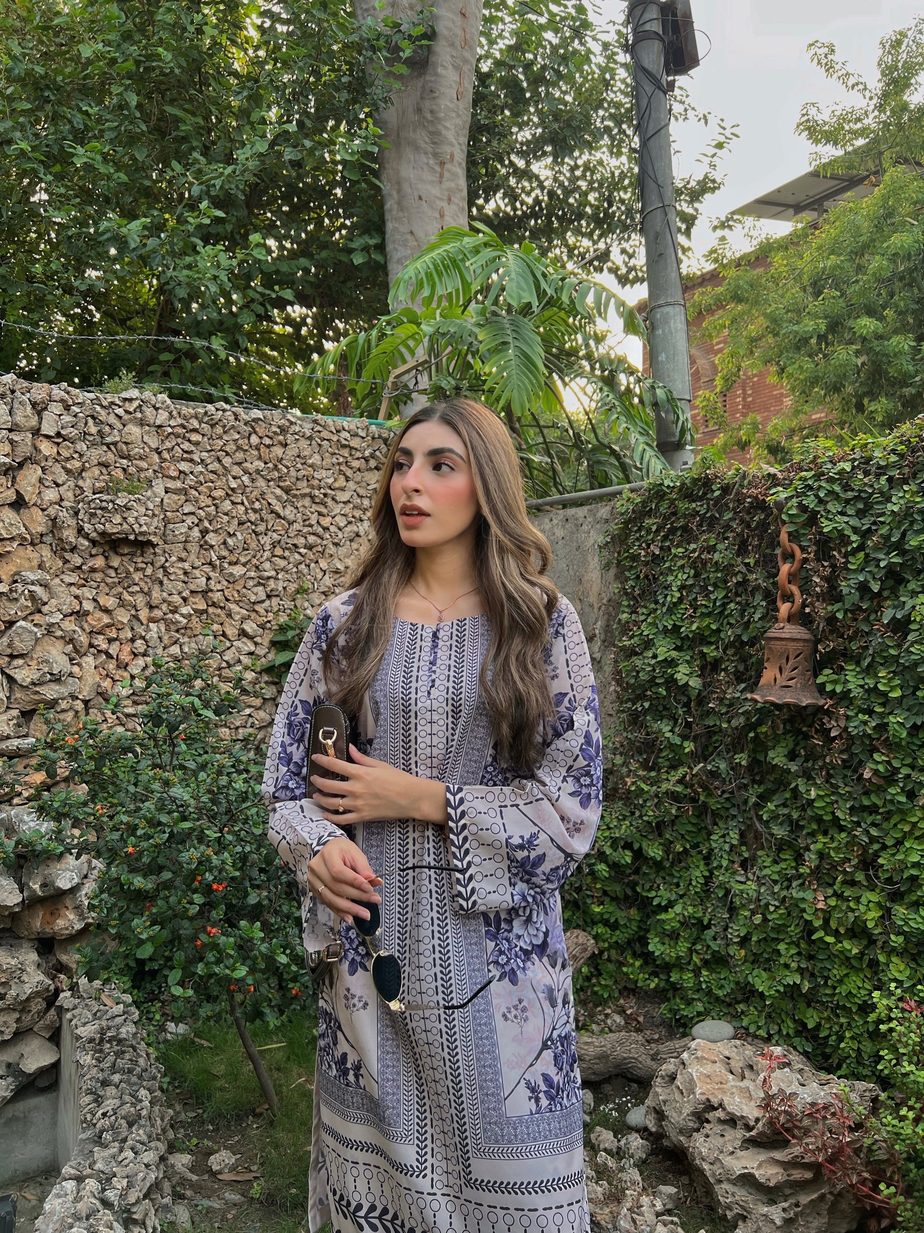 Indigo Stripe - Printed Set